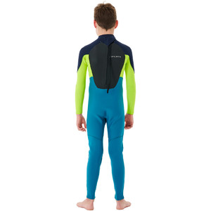 2023 Rip Curl Boys Omega 4/3mm Back Zip Wetsuit 113BFS - Navy